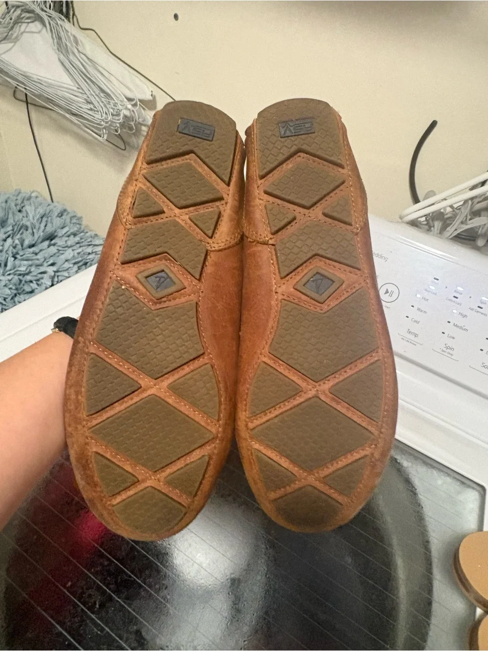 Sperry Men’s Brown Suede Loafers Size 7